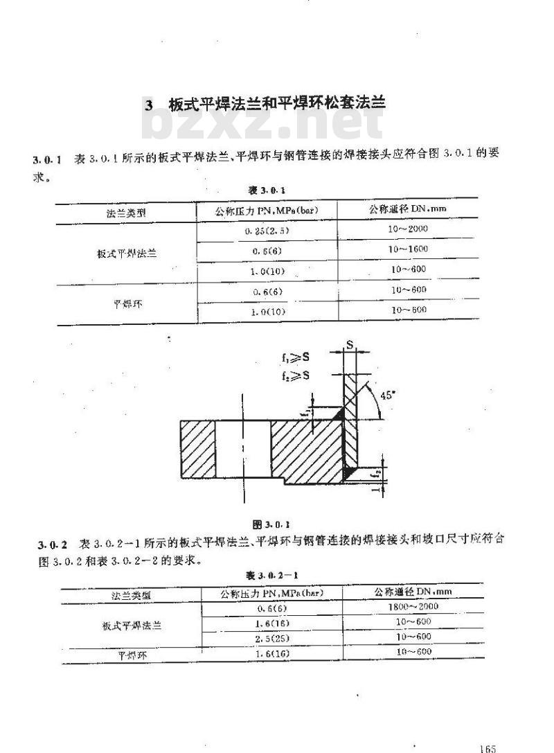 HG 20605-1997 钢制管法兰焊接接头和坡口尺寸(欧洲体系)