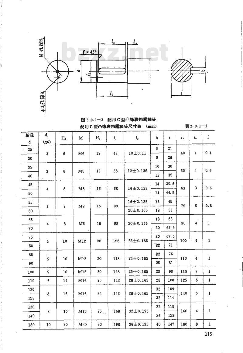 HG/T 21570-1995 搅拌传动装置--联轴器