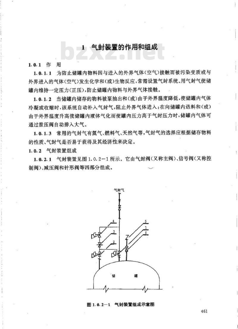 HG/T 20570.16-1995 气封的设置