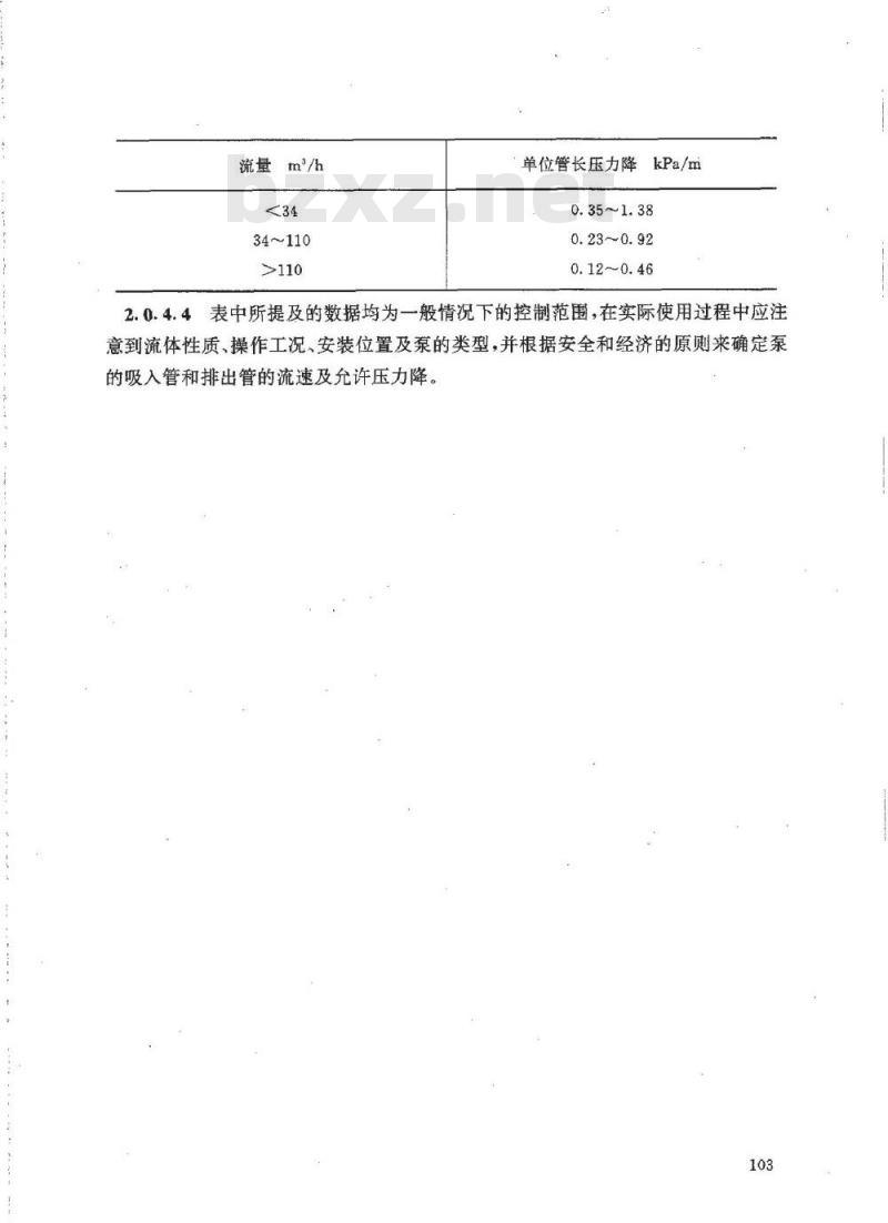 HG/T 20570.5-1995 泵的系统特性计算和设备相对安装高度的确定