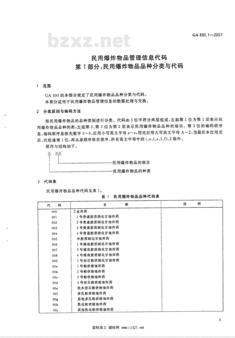 GA 690.1～690.4-2007 民用爆炸物品管理信息代码 [合订本]