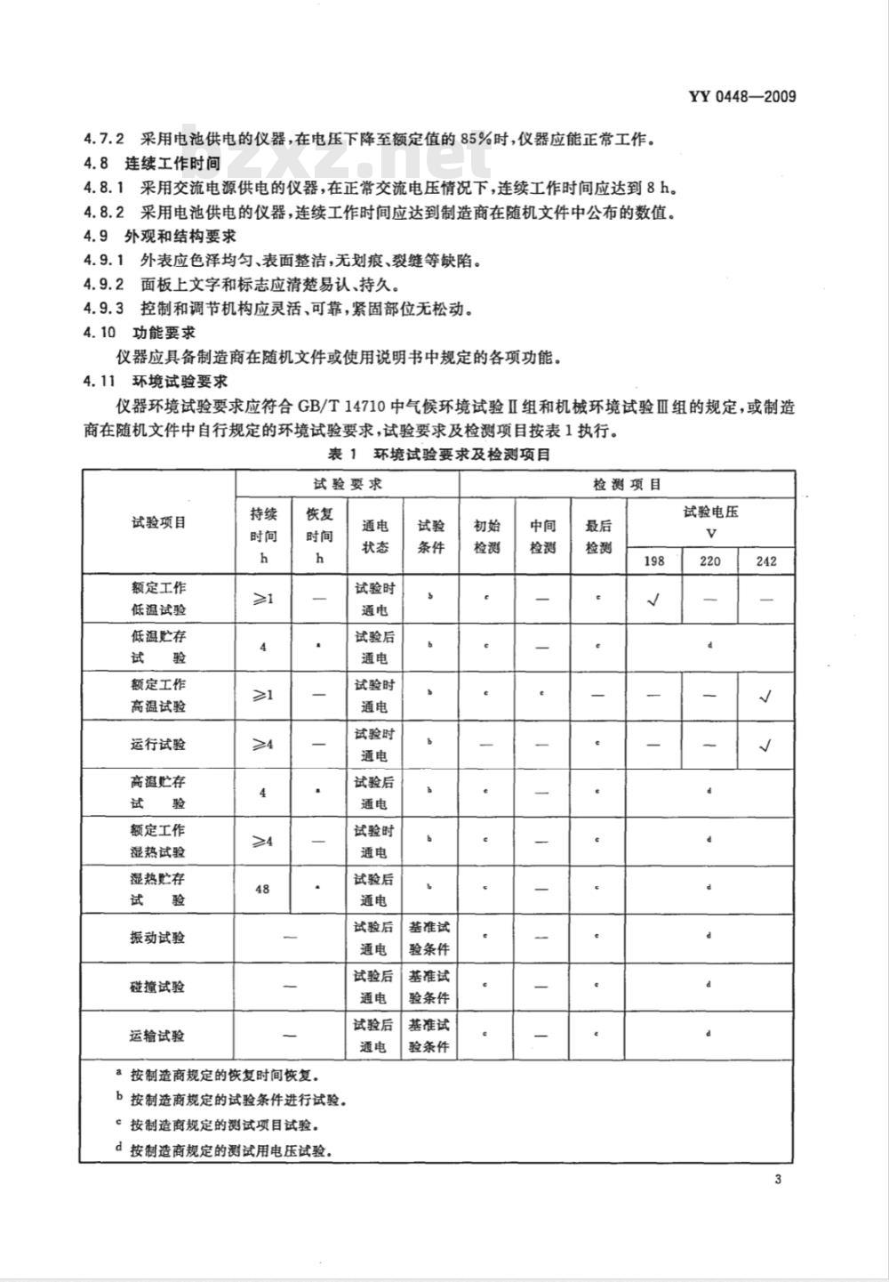 YY 0448-2009 超声多普勒胎儿心率仪