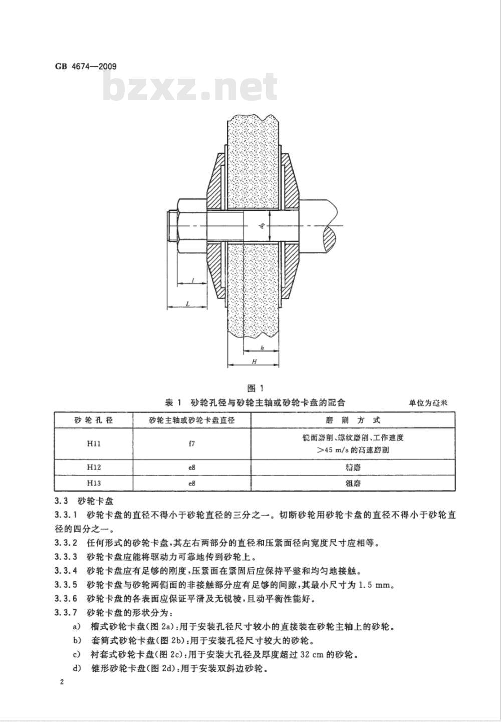 GB 4674-2009 磨削机械安全规程