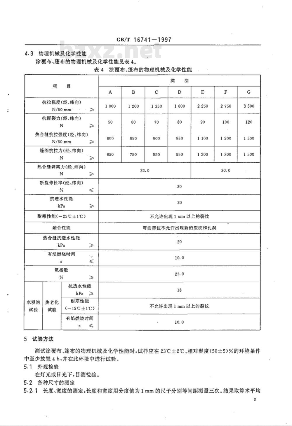 BB/T 0037-2006 双面涂覆聚氯乙烯阻燃防水布、篷布