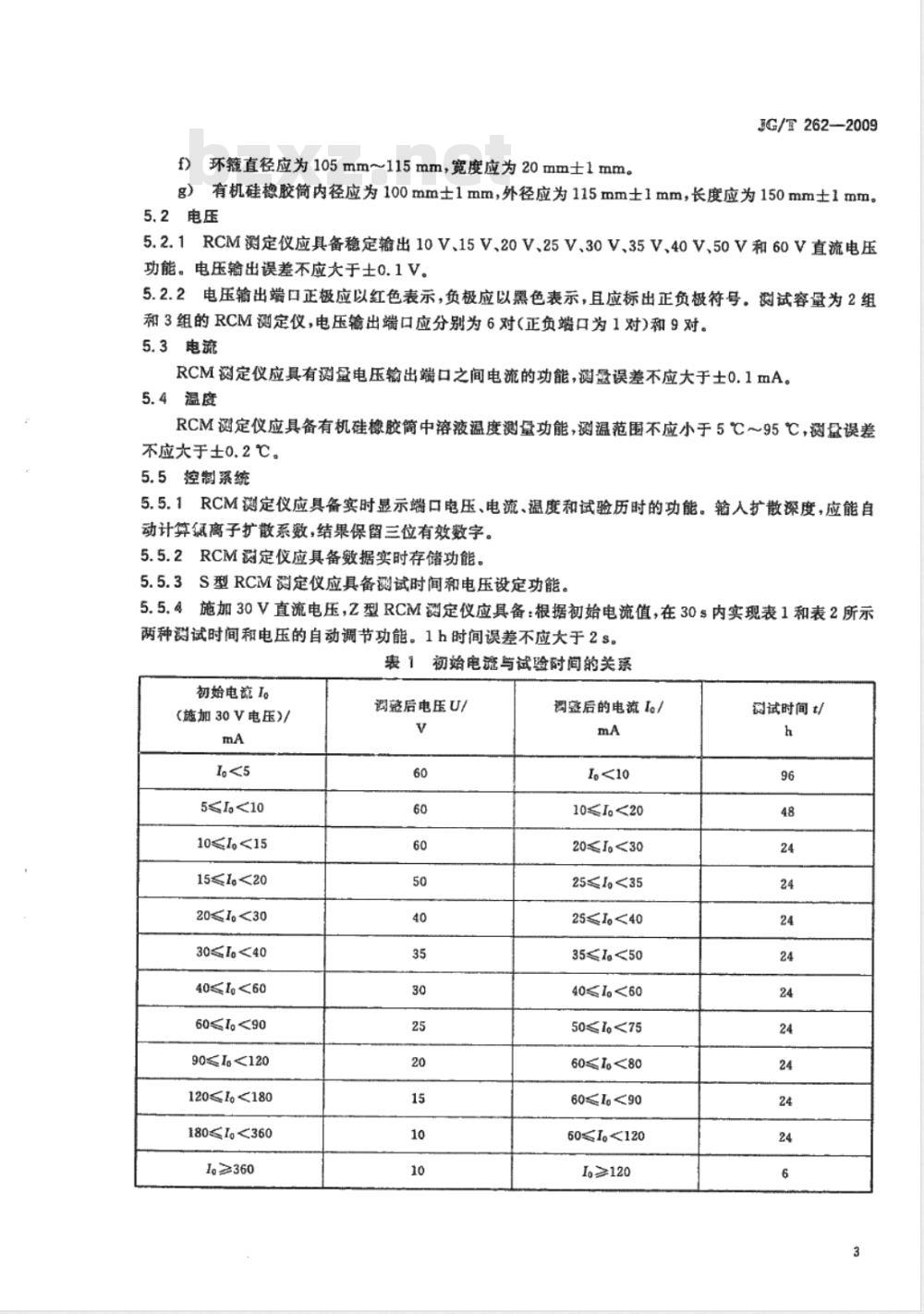 JG/T 262-2009 混凝土氯离子扩散系数测定仪