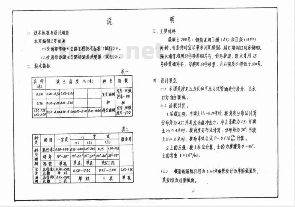 JT/GQS 013-1977 公路桥涵设计图 钢筋混凝土圆管涵洞